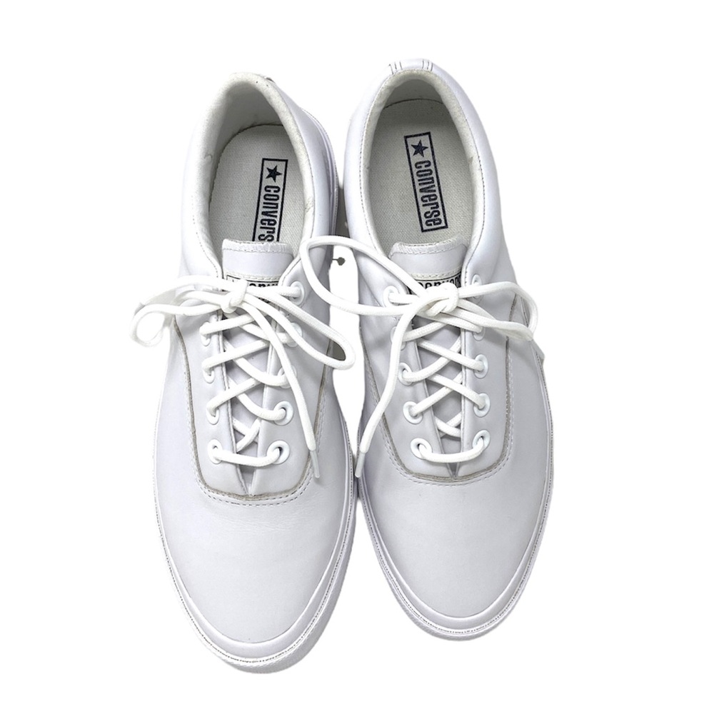 Converse SkidGrip Shoes Men's CVO OX White Leather Casual Size Sneakers 168913C - Picture 5 of 10